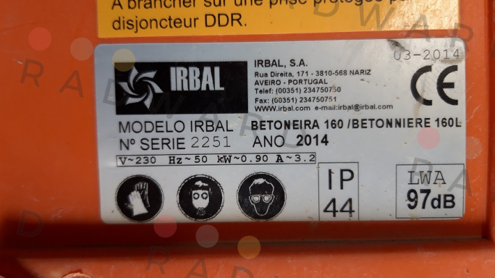irbal-CBB60 for Irbal 2251 price