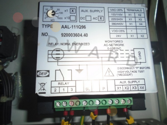 Deif-AAL-111Q96   920003604.40 price