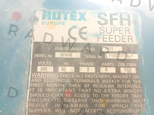 Rotex-SFH32 price