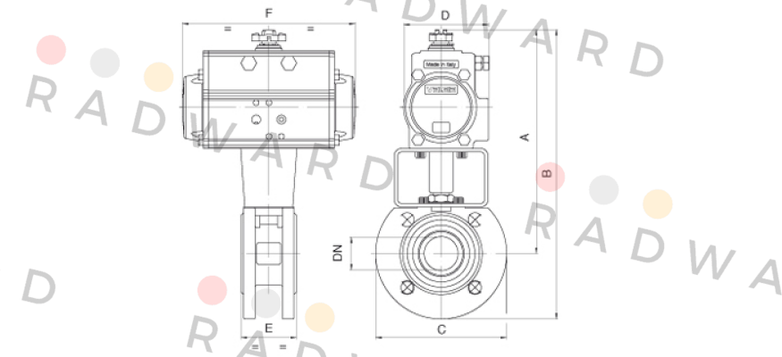 Valbia-721000 DN100 price