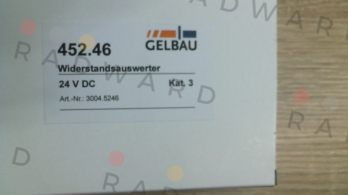 Gelbau-3004.5246 (452.46 Kat. 3) price