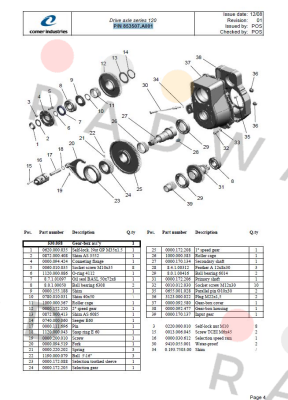 Comer Industries-(9905300) 0620000035  price