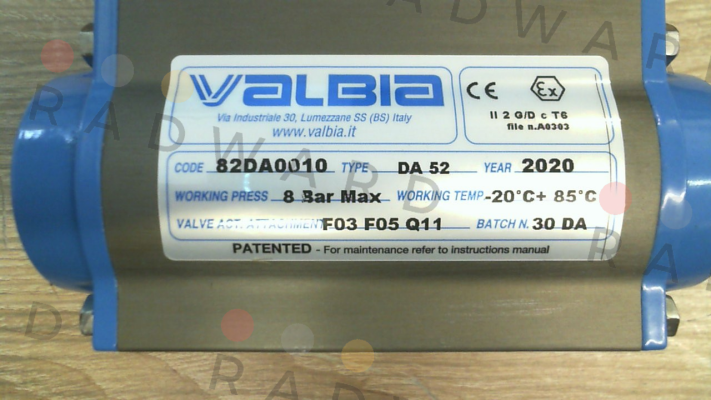 Valbia-82DA0010 DA52 price