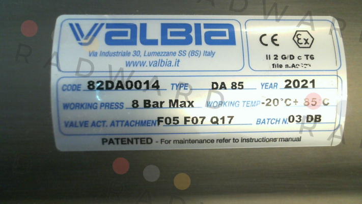 Valbia-DA85 price