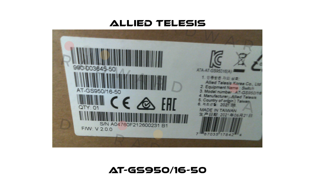 Allied Telesis-AT-GS950/16-50 price