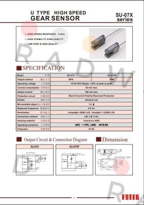 Fotek-SU-07X price
