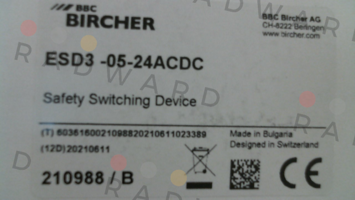 Bircher-210988 / ESD3-05-24ACDC price