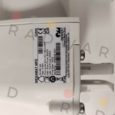DEWERT-Megamat MPZ 52666 price