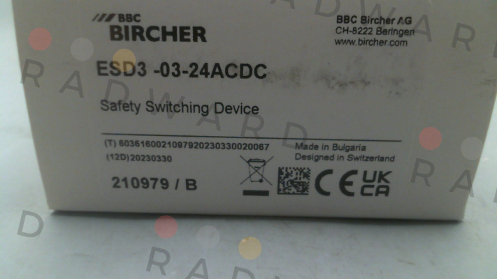 Bircher-210979 / ESD3-03-24ACDC price