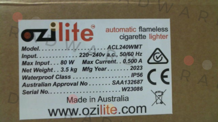 Ozilite - Automatic-ACL240WMT price